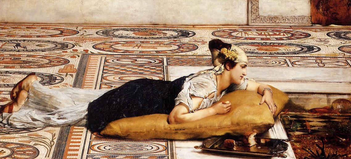 Sir Lawrence Alma-Tadema - Water Pets.JPG